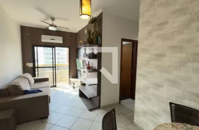 Apartamento para aluguel - aviação, 2 quartos,  78 m² - praia grande