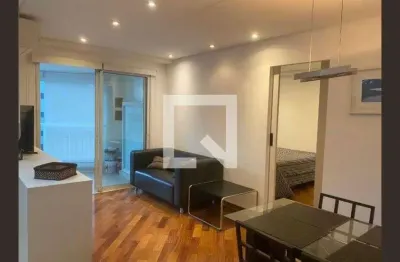 Apartamento para aluguel - brooklin, 1 quarto,  55 m² - são paulo