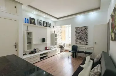 Apartamento para aluguel - copacabana, 2 quartos,  48 m² - rio de janeiro