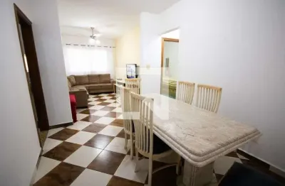 Apartamento para aluguel - canto do forte, 2 quartos,  117 m² - praia grande