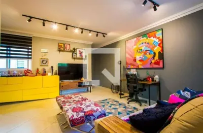 Cobertura para aluguel - jardim bela vista, 3 quartos,  133 m² - santo andré