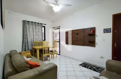 Apartamento para aluguel - aviação, 2 quartos,  80 m² - praia grande