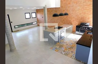 Casa / sobrado em condomínio para aluguel - vila monte alegre, 3 quartos,  135 m² - paulínia