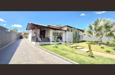 Casa para aluguel - recanto da lagoa, 3 quartos,  380 m² - lagoa santa