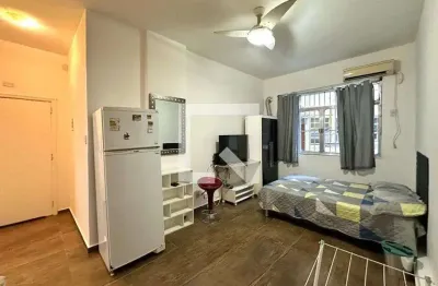 Kitnet / stúdio para aluguel - copacabana, 1 quarto,  25 m² - rio de janeiro