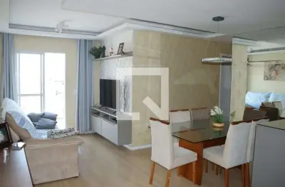 Apartamento para aluguel - chácaras são marcos, 2 quartos,  62 m² - embu das artes
