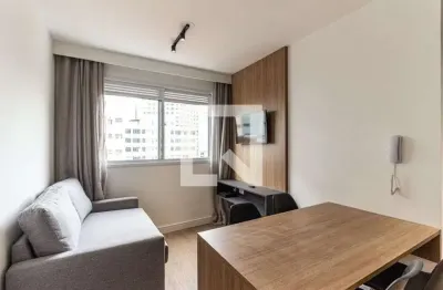 Apartamento para aluguel - centro, 1 quarto,  28 m² - são paulo