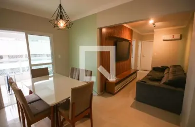 Apartamento para aluguel - maracanã, 2 quartos,  114 m² - praia grande