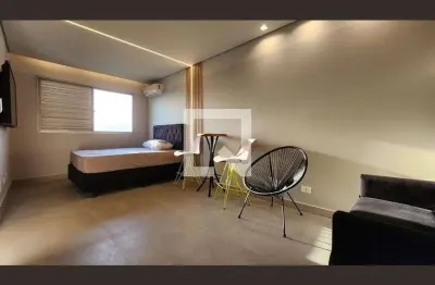 Kitnet / stúdio para aluguel - vila matias, 1 quarto,  38 m² - santos