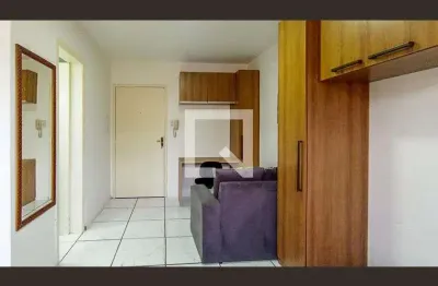 Apartamento para aluguel - azenha, 1 quarto,  28 m² - porto alegre