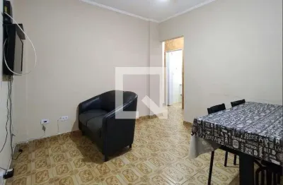 Apartamento para aluguel - boqueirão, 2 quartos,  70 m² - praia grande