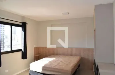 Kitnet / stúdio para aluguel - centro, 1 quarto,  24 m² - curitiba