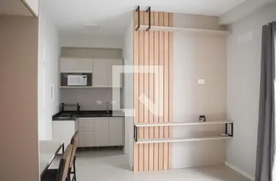 Kitnet / stúdio para aluguel - centro, 1 quarto,  23 m² - curitiba