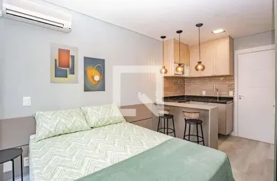 Apartamento para aluguel - bosque da saúde, 1 quarto,  25 m² - são paulo