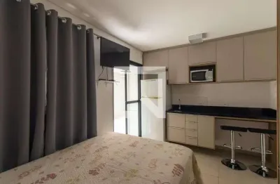Kitnet / stúdio para aluguel - novo mundo, 1 quarto,  24 m² - curitiba
