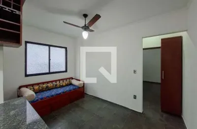 Apartamento para aluguel - guilhermina, 1 quarto,  55 m² - praia grande