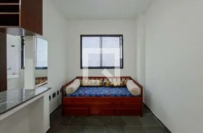 Apartamento para aluguel - guilhermina, 1 quarto,  55 m² - praia grande