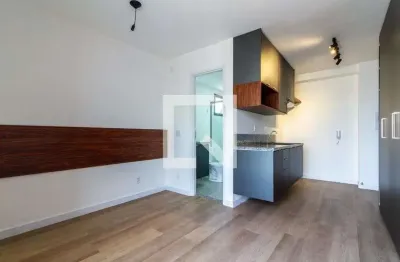 Kitnet / stúdio para aluguel - brooklin, 1 quarto,  25 m² - são paulo