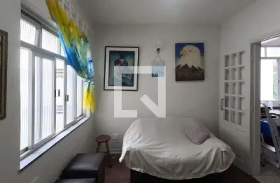 Apartamento para aluguel - josé menino, 1 quarto,  40 m² - santos