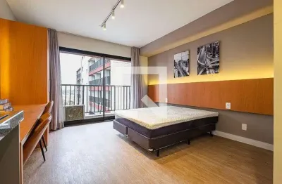 Kitnet / stúdio para aluguel - pinheiros, 1 quarto,  25 m² - são paulo