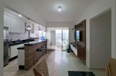 Apartamento para aluguel - aviação, 2 quartos,  72 m² - praia grande