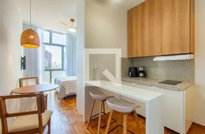 Kitnet / stúdio para aluguel - santo agostinho, 1 quarto,  30 m² - belo horizonte