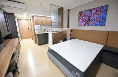 Kitnet / stúdio para aluguel - setor castelo branco, 1 quarto,  30 m² - goiânia