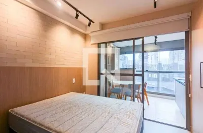 Kitnet / stúdio para aluguel - brooklin, 1 quarto,  34 m² - são paulo