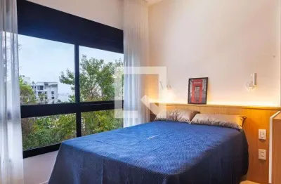 Kitnet / stúdio para aluguel - agronômica, 1 quarto,  35 m² - florianópolis
