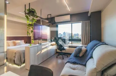 Apartamento para aluguel - azenha, 1 quarto,  44 m² - porto alegre