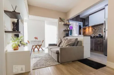 Apartamento para aluguel - campo belo, 1 quarto,  51 m² - são paulo