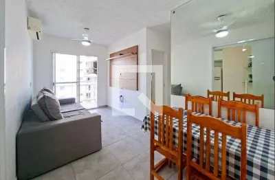 Apartamento para aluguel - vila assunção, 2 quartos,  72 m² - praia grande