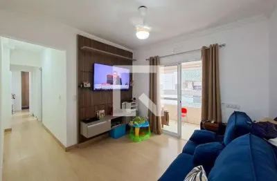 Apartamento para aluguel - aviação, 2 quartos,  74 m² - praia grande