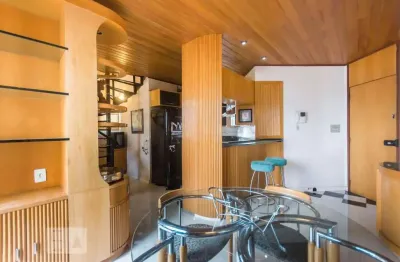 Cobertura para aluguel - brooklin, 1 quarto,  75 m² - são paulo