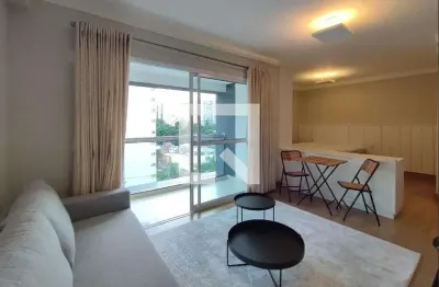 Apartamento para aluguel - cambuí, 1 quarto,  57 m² - campinas