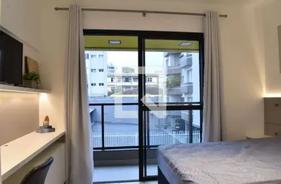 Kitnet / stúdio para aluguel - bigorrilho, 1 quarto,  25 m² - curitiba