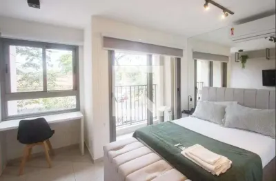 Kitnet / stúdio para aluguel - campo belo, 1 quarto,  25 m² - são paulo