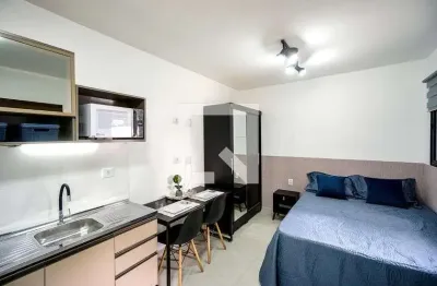 Kitnet / stúdio para aluguel - tatuapé, 1 quarto,  27 m² - são paulo