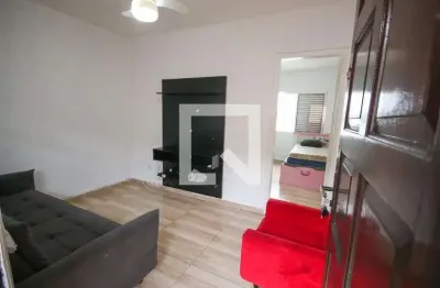 Apartamento para aluguel - aviação, 1 quarto,  54 m² - praia grande