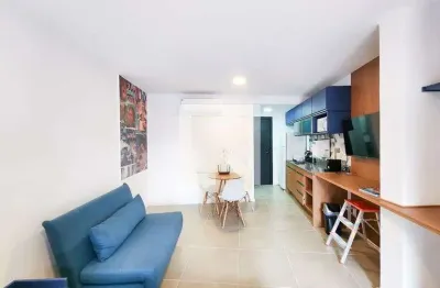 Kitnet / stúdio para aluguel - santa teresa, 1 quarto,  30 m² - rio de janeiro