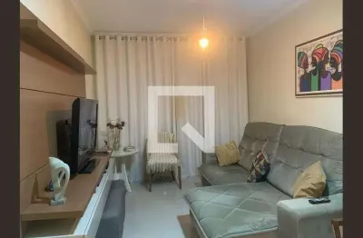 Apartamento para aluguel - aparecida, 1 quarto,  69 m² - santos