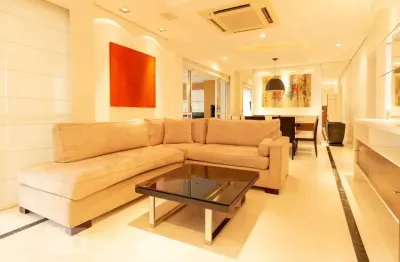 Apartamento para aluguel - brooklin, 4 quartos,  205 m² - são paulo