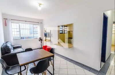 Apartamento para aluguel - nova mirim, 1 quarto,  56 m² - praia grande