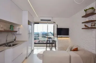 Apartamento para aluguel - cidade jardim, 2 quartos,  42 m² - são paulo