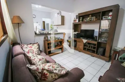 Casa para aluguel - vila caiçara, 2 quartos,  60 m² - praia grande