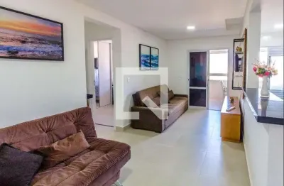 Apartamento para aluguel - vila tupi, 1 quarto,  58 m² - praia grande
