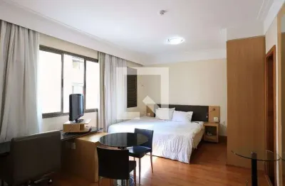 Kitnet / stúdio para aluguel - lourdes, 1 quarto,  32 m² - belo horizonte