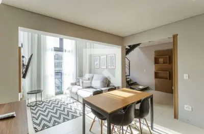 Cobertura para aluguel - vila olímpia, 1 quarto,  70 m² - são paulo