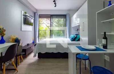Apartamento para aluguel - brooklin, 1 quarto,  24 m² - são paulo