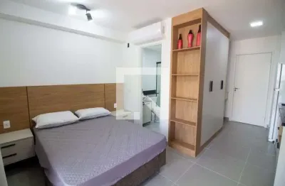 Kitnet / stúdio para aluguel - brooklin, 1 quarto,  26 m² - são paulo